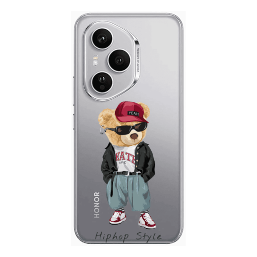 Honor Magic 400 Pro Hip hop style Transparent Silicone TPU Θήκη
